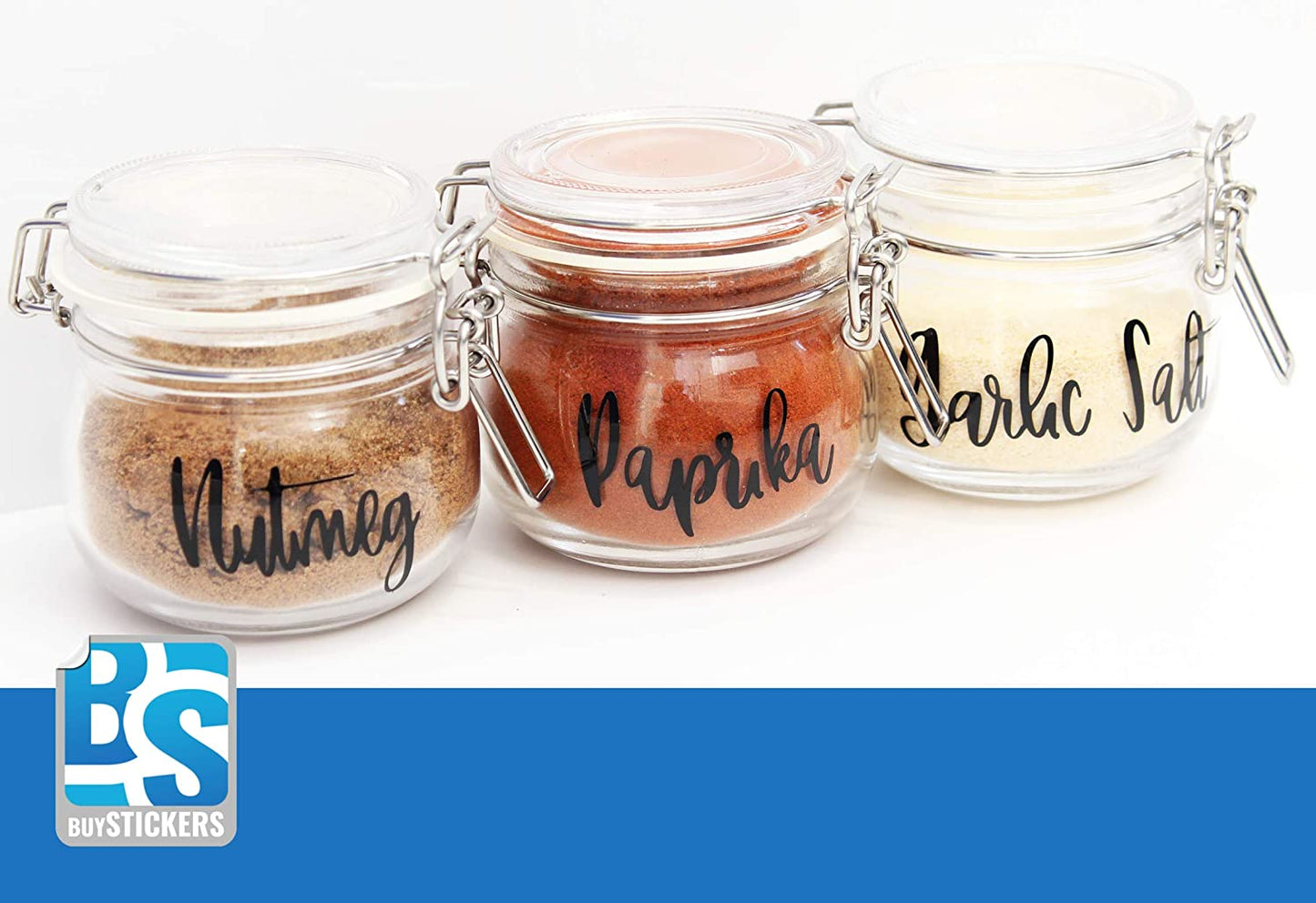 Custom Personalised Home Organisation Name Labels Stickers | PANTRY JARS | STORAGE BINS | BOTTLES | CONTAINERS | BOXES | Many Sizes | 24 Colours