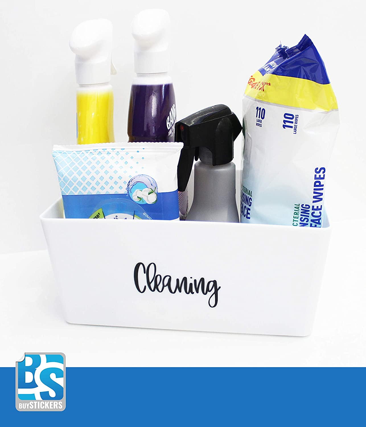 Custom Personalised Home Organisation Name Labels Stickers | PANTRY JARS | STORAGE BINS | BOTTLES | CONTAINERS | BOXES | Many Sizes | 24 Colours