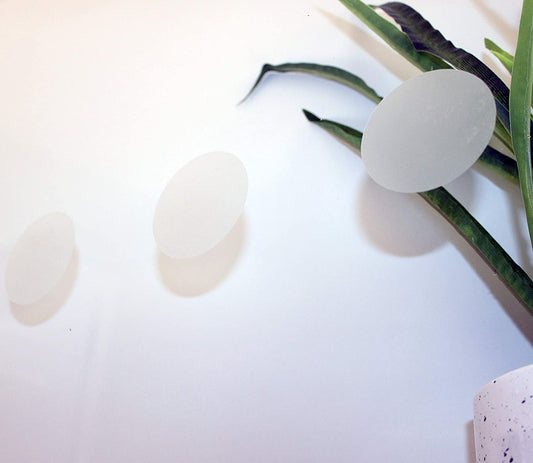 BS ® Professional Frosted Glass Safety Protection | Circles | Doors Windows Offices Shops (Pack of 36 or 72)