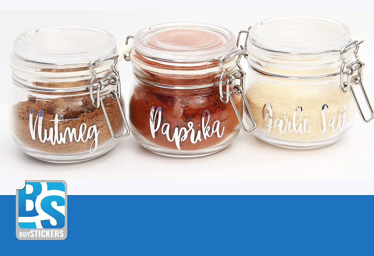 Custom Personalised Home Organisation Name Labels Stickers | PANTRY JARS | STORAGE BINS | BOTTLES | CONTAINERS | BOXES | Many Sizes | 24 Colours