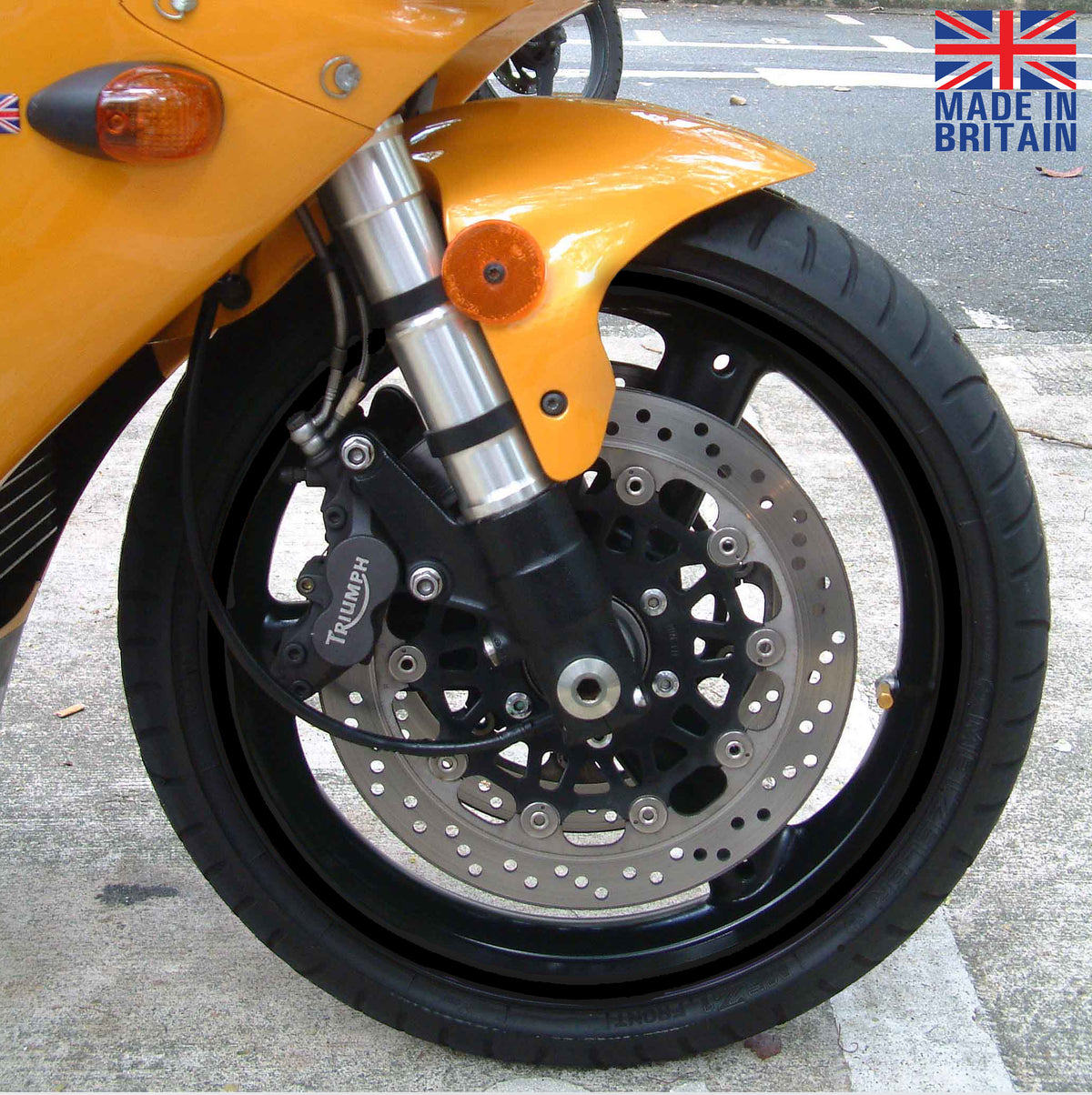 BS ® Professional Motorbike Wheel Rim Tape (All Models) | 15 Inch Wheel Size | Decals | Rim Stripe | 24 Colours, Universal Compatibility