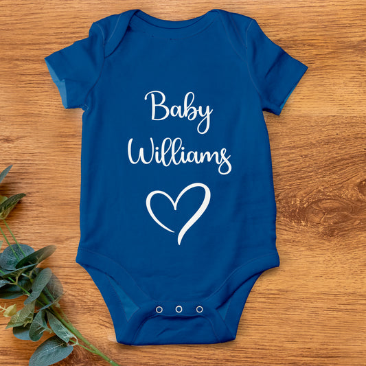 Custom Personalised Baby Grow | Boys or Girls | Bodysuit Babygrow - Baby Gift, Baby Gifts or Unisex Baby Clothes | UK Manufactured